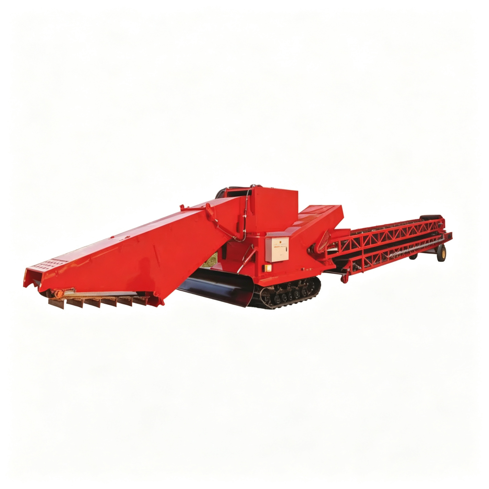 Crawler Combined Grain Raking Machine for Storage Silo
