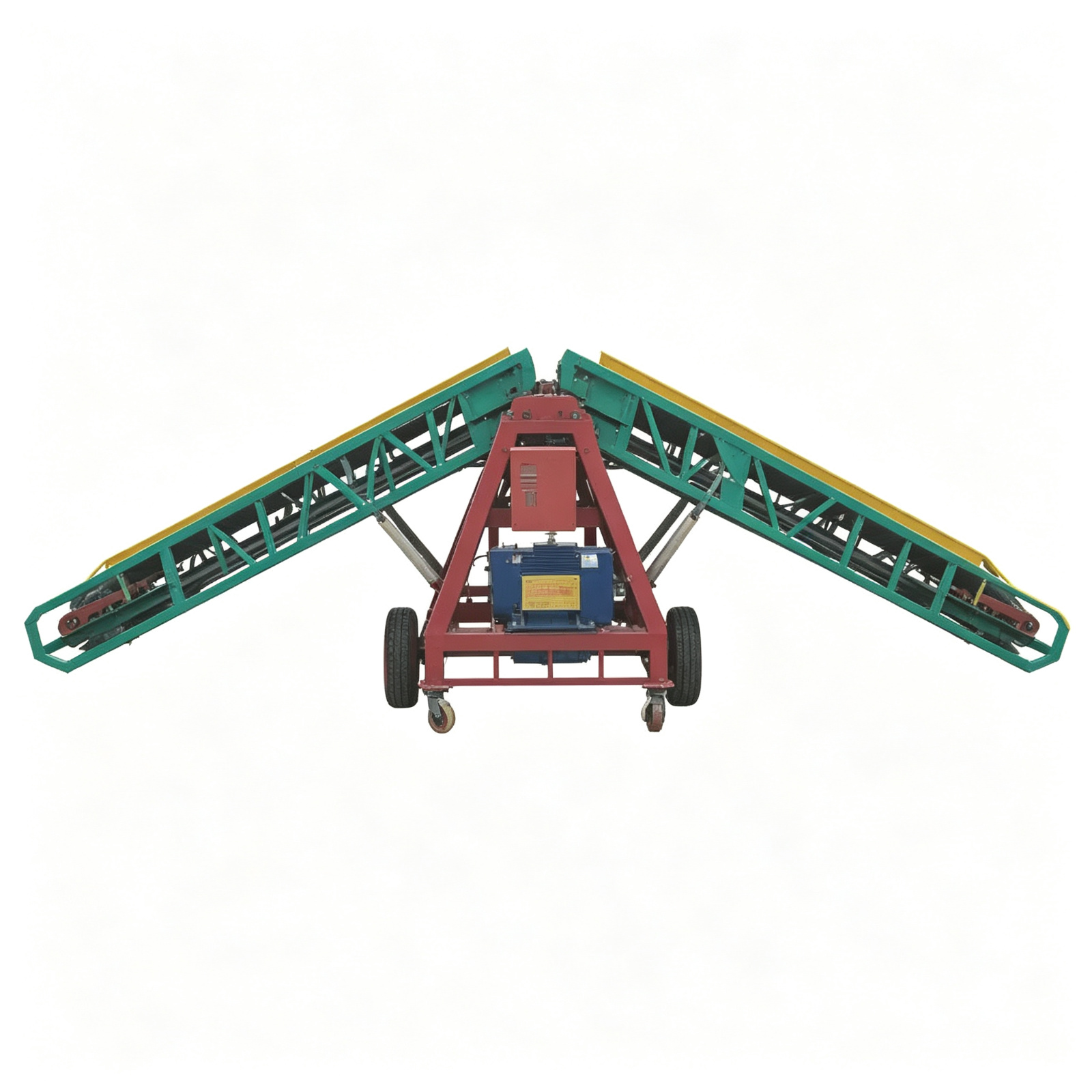 Mobile Double-Wing Loading Conveyor for Trucks and Trains