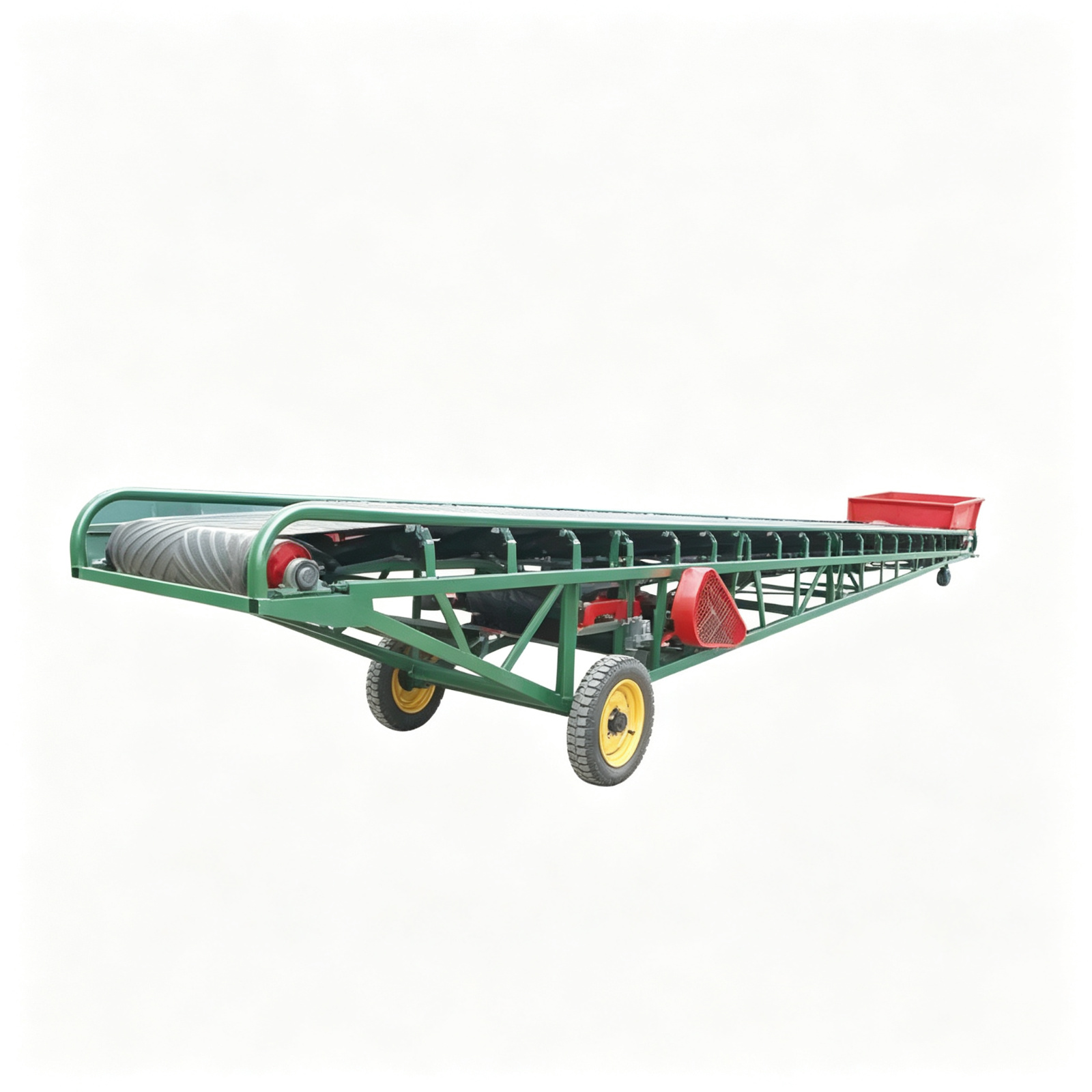 Mobile Parallel Belt Conveyor for Grain and Bulk Loading