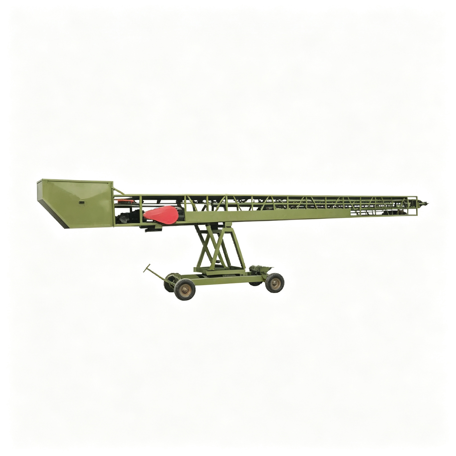 Mobile Steering Telescopic Conveyor for Container and Truck Loading
