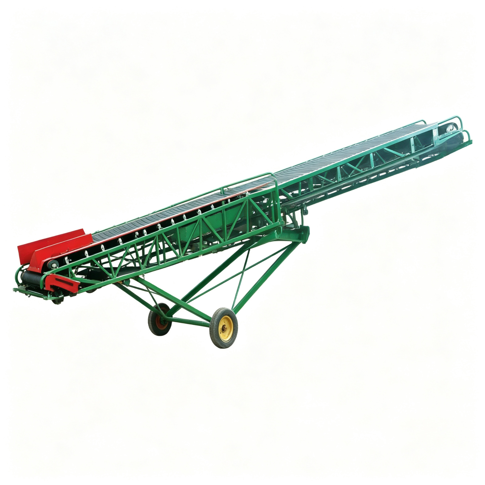 Mobile Telescopic Height Conveyor for Grain Stacking and Warehouse Work