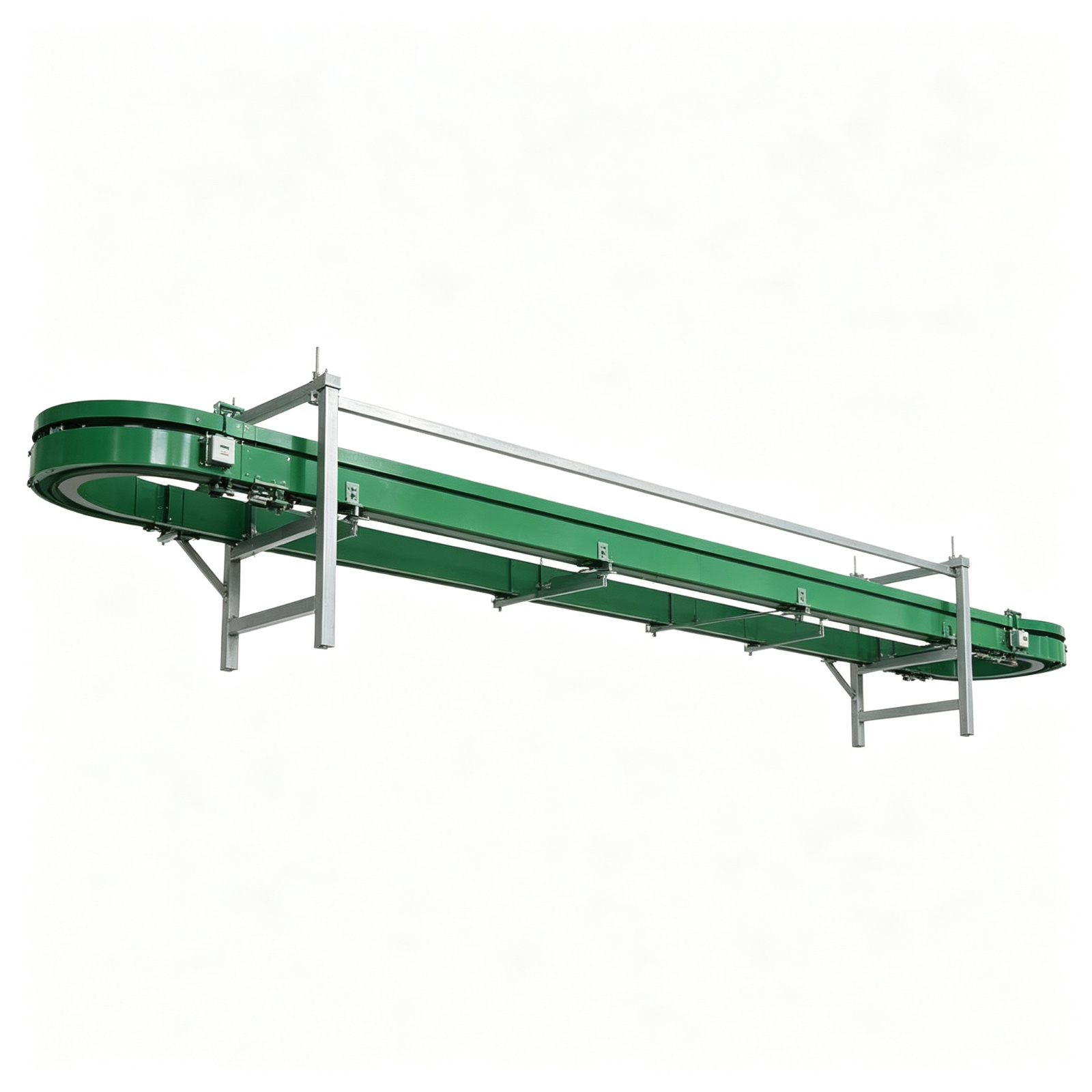 Overhead Belt Conveyor for Indoor Bulk Grain Transport